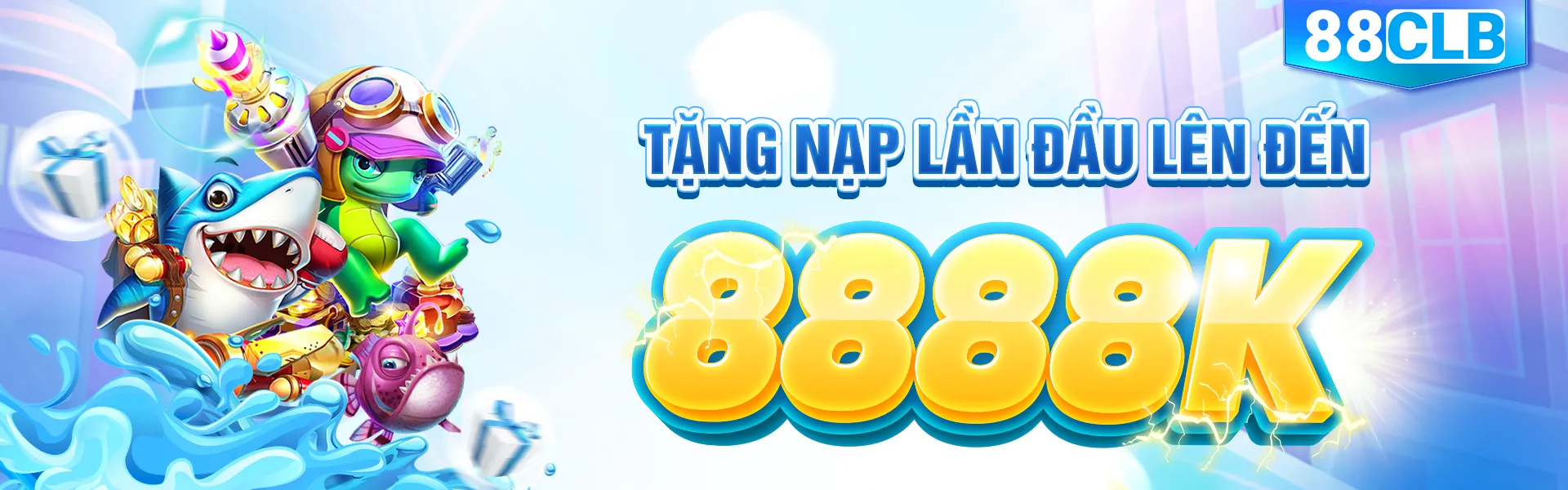 88clb tặng nạp lần đầu đến 8888k